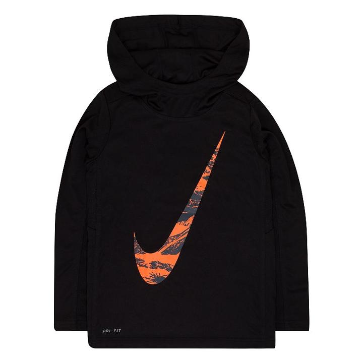 Boys 4-7 Nike Vertical Logo Hoodie, Size: 7, Oxford