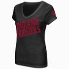 Juniors' Campus Heritage Indiana Hoosiers Shoutout V-neck Tee, Women's, Size: Medium, Med Red
