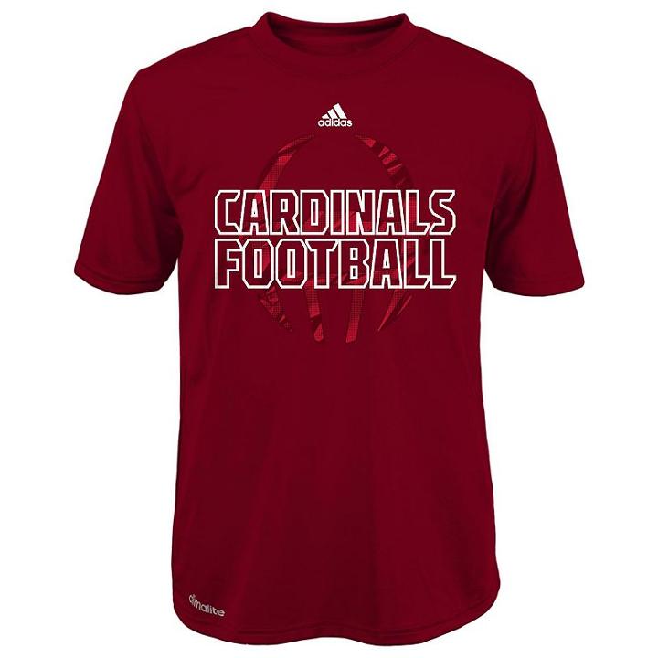 Boys 4-7 Adidas Louisville Cardinals Sideline Helmet Shock Energy Tee, Boy's, Size: S(4), Red