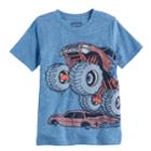 Boys 4-10 Jumping Beans&reg; Heathered Graphic Tee, Size: 5, Med Blue