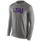 Men's Nike Lsu Tigers Wordmark Tee, Size: Xl, Grey