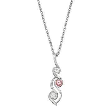Survivor Collection Spirit Topaz Pendant, Women's, Size: 16, Pink
