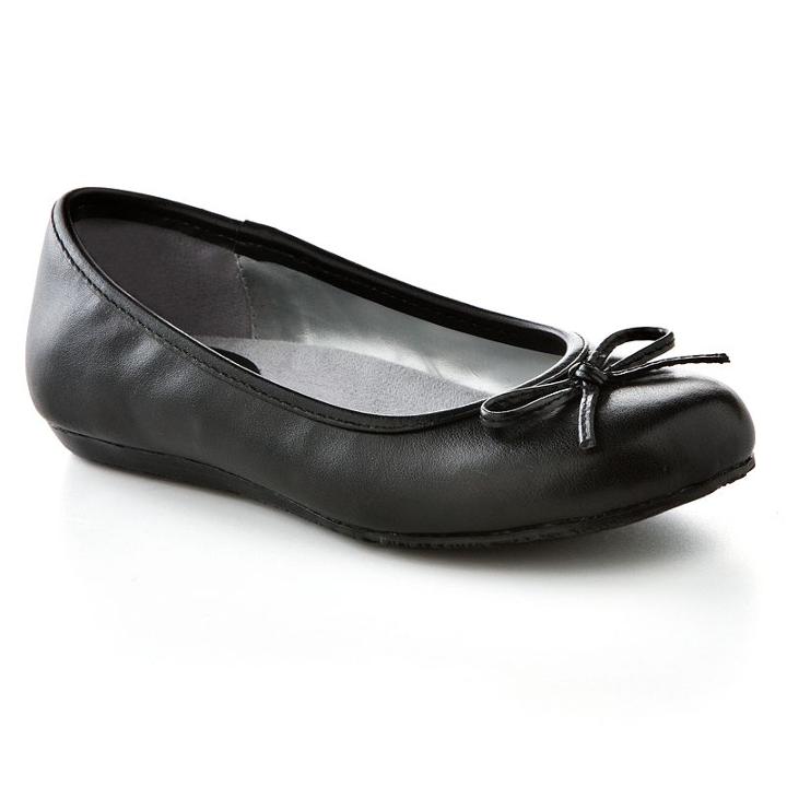 Sonoma Goods For Life&trade; Girls' Flats, Girl's, Size: 13, Black