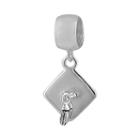 Individuality Beads Sterling Silver Graduation Charm, Women's