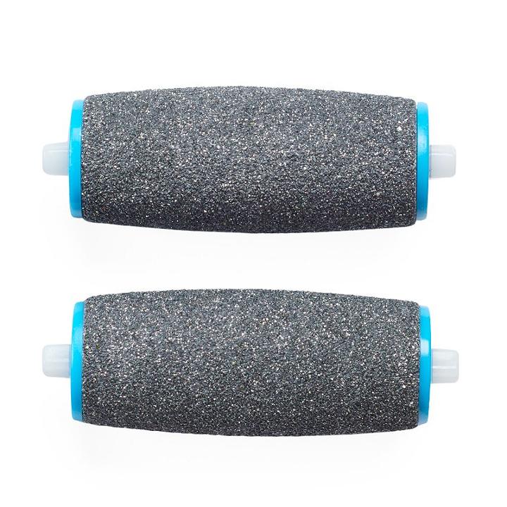 Amope Pedi Perfect With Diamond Crystals Regular Coarse Foot File Refill Roller Heads, Multicolor