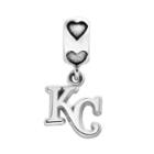 Logoart Kansas City Royals Sterling Silver Team Logo Charm, Women's, Grey