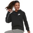 Women's Nike Sportswear Optic Graphic Tape Hoodie, Size: Xl, Grey (charcoal)