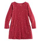 Disney's Minnie Mouse Girls 4-7 Pocket Swing Dress By Jumping Beans&reg;, Size: 6, Dark Red