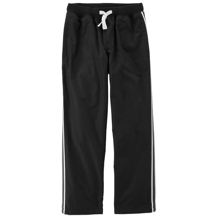 Boys 4-12 Carter's Matte Woven Athletic Pants, Size: 6, Black