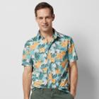 Men's Sonoma Goods For Life&trade; Flexwear Modern-fit Plaid Stretch Button-down Shirt, Size: Xxl, Light Blue