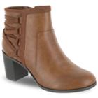 Easy Street Bellamy Women's Ankle Boots, Size: 8.5 Ww, Brown Oth