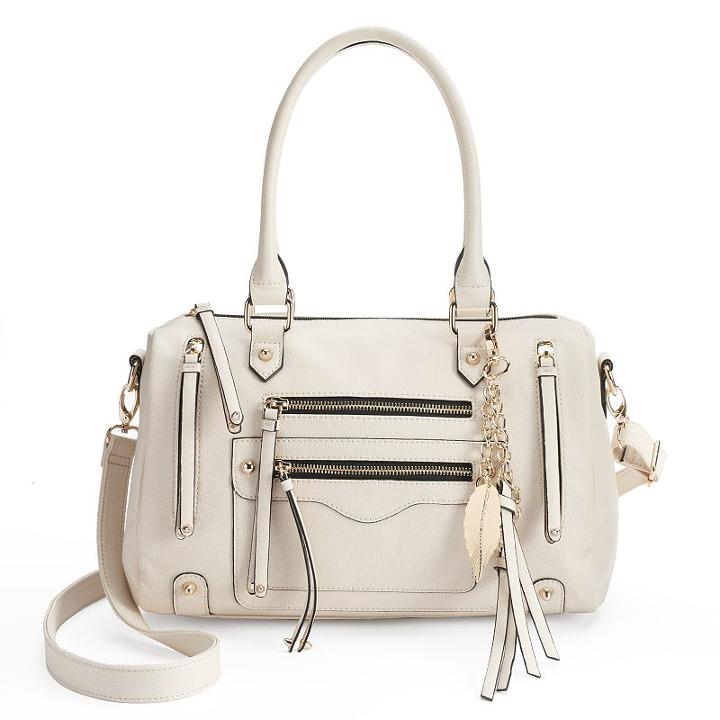 Apt. 9&reg; Ava Convertible Satchel, Women's, White