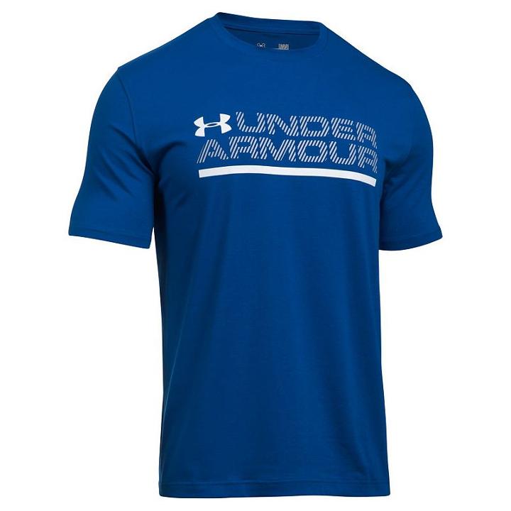 Men's Under Armour Shield Lockup Tee, Size: Xl, Blue