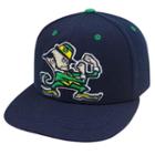 Adult Top Of The World Notre Dame Fighting Irish Flat-bill Cap, Blue (navy)