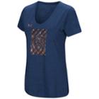 Women's Under Armour Milwaukee Brewers Heat Gear Streak Tee, Size: Regular, Blue