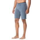 Men's Speedo Hydrovent Elite Hybrid Board Shorts, Size: 34, Dark Grey