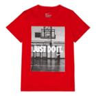 Boys 4-7 Nike Just Do It Photoreal Basketball Tee, Size: 5, Brt Red