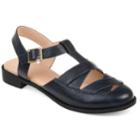 Journee Collection Bonita Women's Sandals, Size: 11, Blue