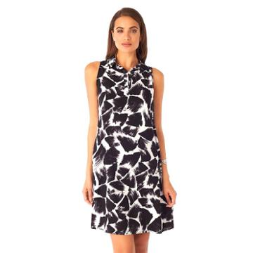Women's Indication By Eci Printed Shirtdress, Size: Large, Ovrfl Oth