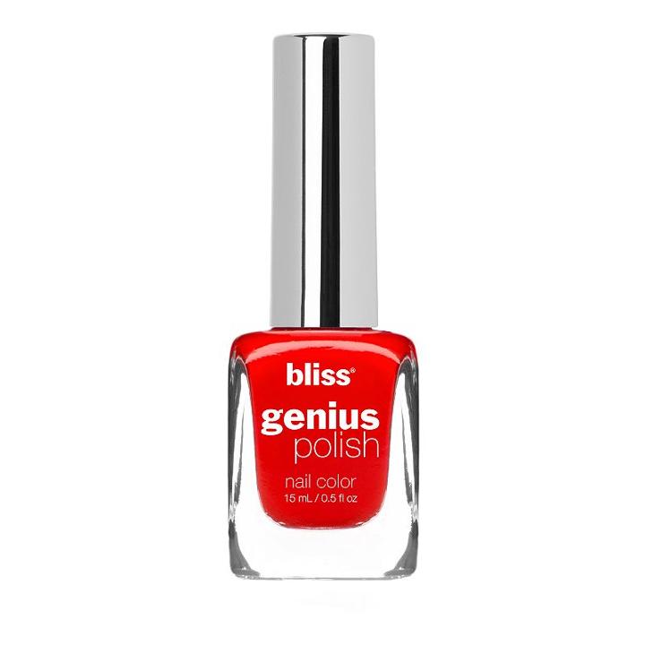Bliss Genius Nail Polish - Pack A Punch, Red