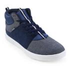 Unionbay Blend Men's High Top Sneakers, Size: Medium (9.5), Blue (navy)
