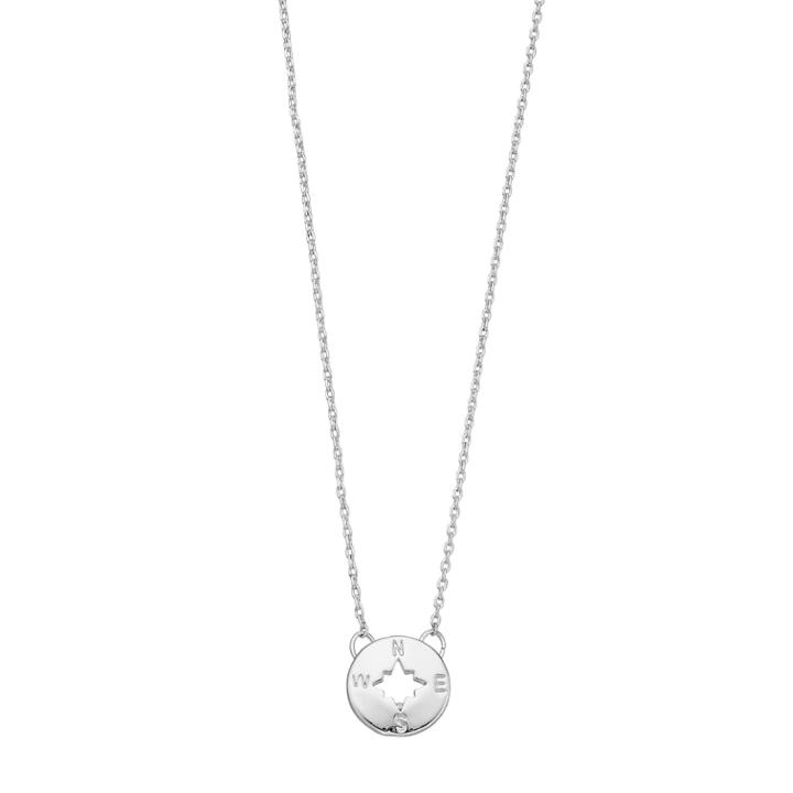 Lc Lauren Conrad Star Compass Necklace, Women's, Silver