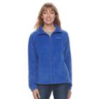 Women's Columbia Three Lakes Fleece Jacket, Size: Xl, Med Purple