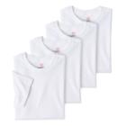 Hanes 4-pk. Tagless Tees - Men, Size: Xl, White