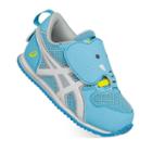 Asics School Yard Zoo Elephant Toddlers' Running Shoes, Kids Unisex, Size: 4 T, Brt Blue