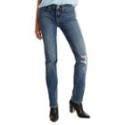 Women's Levi's&reg; Slimming Slim Jeans, Size: 4/27 Avg, Med Blue