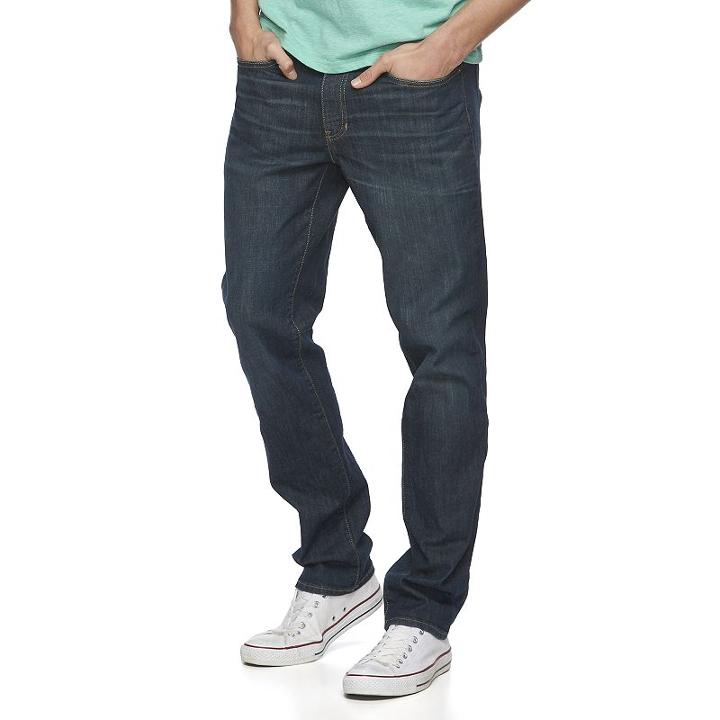 Men's Urban Pipeline&reg; Stretch Slim-fit Jeans, Size: 34x32, Dark Blue