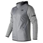 Men's New Balance Transit Jacket, Size: Large, Light Grey