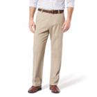 Men's Dockers&reg; Stretch Easy Khaki Relaxed-fit Pleated Pants D4, Size: 34x29, Beig/green (beig/khaki)