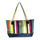Jenni Chan Multi Stripes 360 Quattro 16-inch Laptop Overnight Travel Bag, Adult Unisex, Multicolor