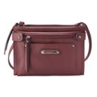 Rosetti Zuma Triple Entry Crossbody Bag, Women's, Dark Red