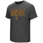 Men's Campus Heritage Arizona State Sun Devils Castle Raglan Tee, Size: Medium, Med Red