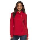 Women's Croft & Barrow&reg; Shawl Collar Sweater, Size: Xl, Med Red
