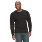 Big & Tall Urban Pipeline&reg; Maxflex Stretch Thermal Regular-fit Raglan Tee, Men's, Size: Xl Tall, Grey