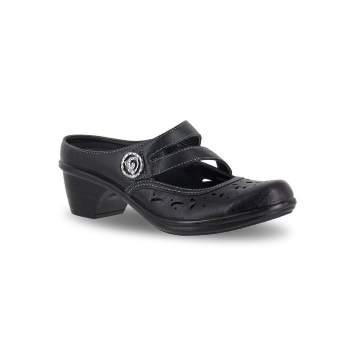 Easy Street Columbus Women's Clogs, Size: Medium (7), Black