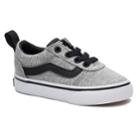 Vans Ward Toddler Slip On Skate Shoes, Size: 9 T, Med Grey