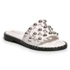2 Lips Too Too May Women's Slide Sandals, Size: Medium (6), White
