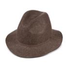 Men's Scala Raw Edge Safari Hat, Size: Medium, Brown