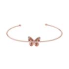 Lc Lauren Conrad Butterfly Cuff Bracelet, Women's, Pink