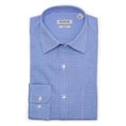 Men's Haggar Premium Comfort Slim-fit Stretch Dress Shirt, Size: 17.5-32/33, Brt Blue