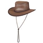 Stetson Mesh Safari Hat - Men, Size: Large, Med Brown