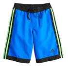 Boys 8-20 Adidas Core Iconic Swim Trunks, Size: Small, Blue (navy)