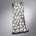 Simply Vera Vera Wang Circle Shift Tank Dress, Women's, Size: Large, Grey