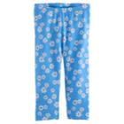 Toddler Girl Jumping Beans Printed Capri Leggings, Size: 4t, Med Blue