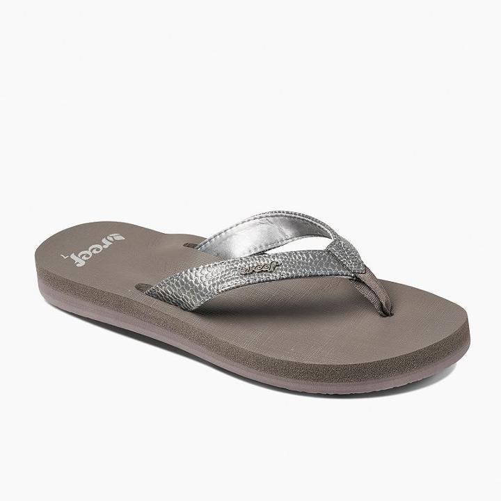 Reef Star Sassy Women's Sandals, Size: 9, Grey