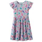 Girls 4-10 Jumping Beans&reg; Print Tee Dress, Girl's, Size: 10, Light Grey